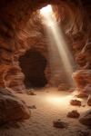 Eine H&ouml;hle in der W&uuml;ste